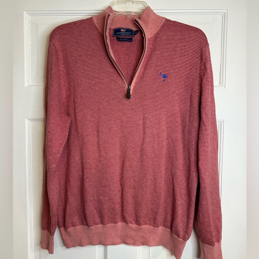 Vineyard Vines Men’s 1/4 Zip Pullover - Picture 1 of 3